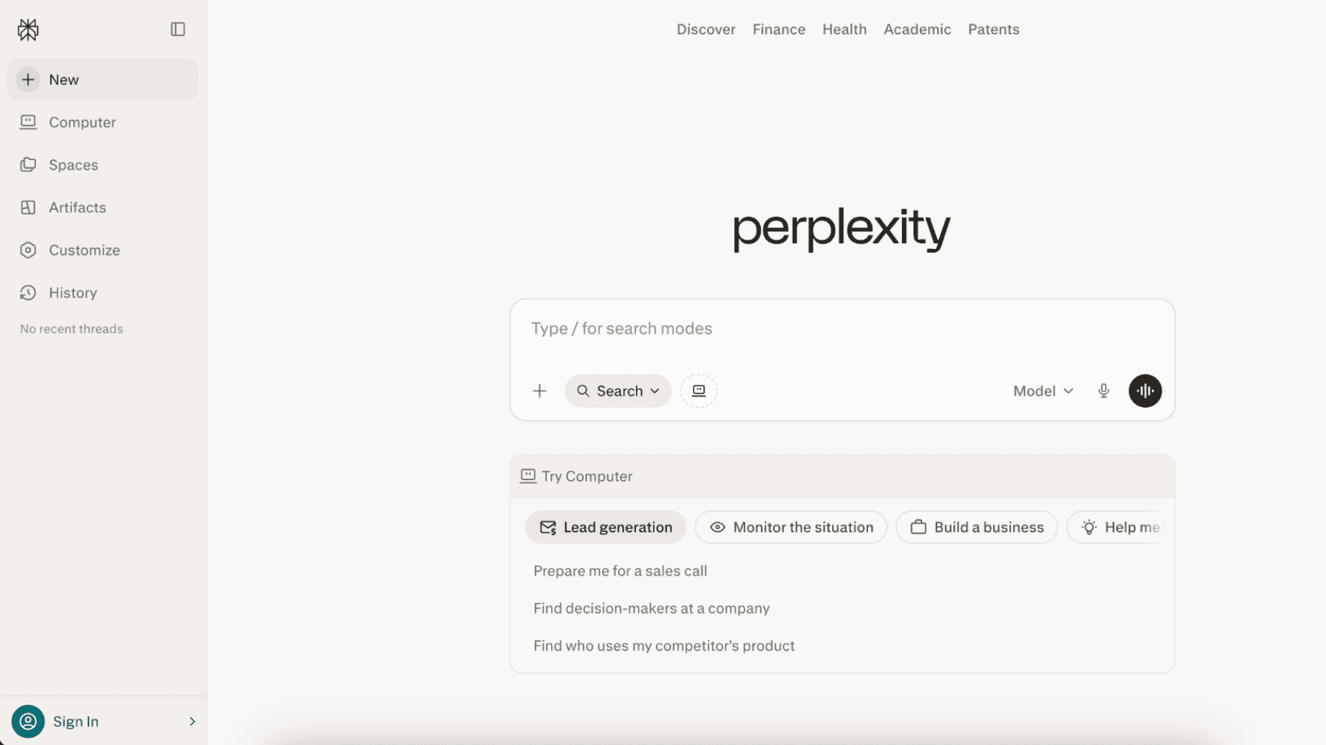 Perplexity AI