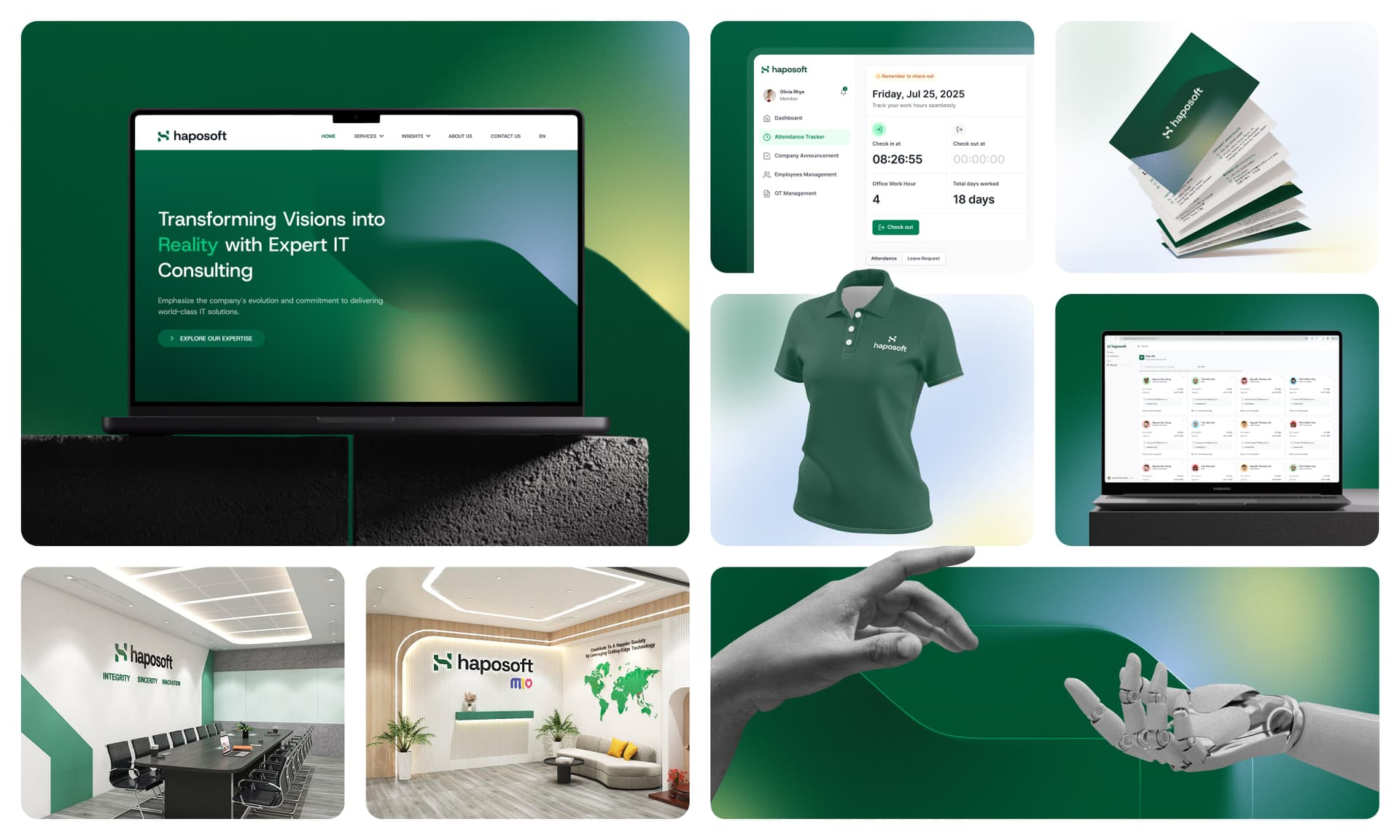 Haposoft refreshed its brand identity and mascot to align with its global vision and future growth.