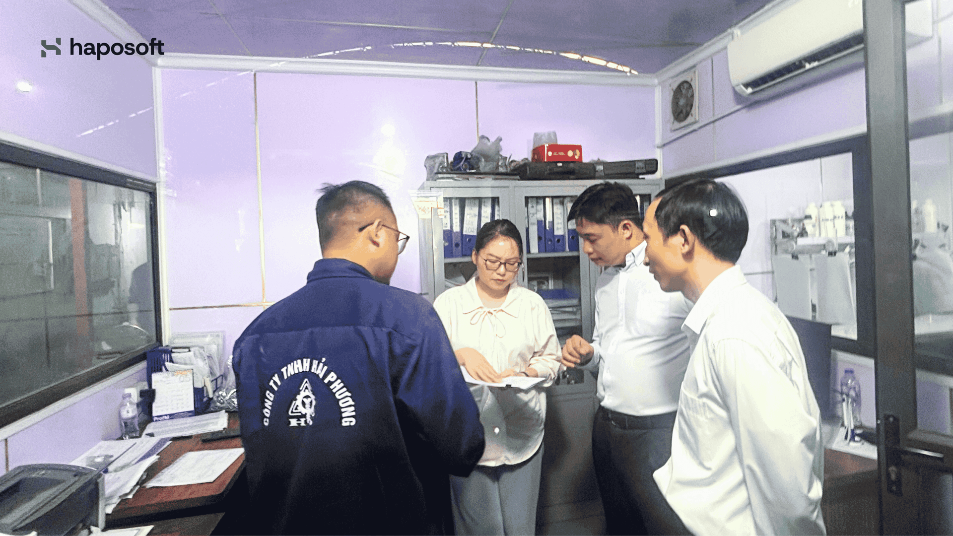 Hai bên cùng đánh giá hiện trạng nhằm xây dựng lộ trình số hóa phù hợp với hoạt động sản xuất.