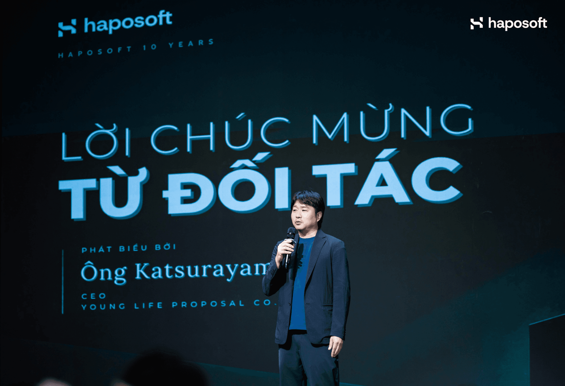 A Congratulatory Speech from Our Japanese Client on Haposoft’s 10th Anniversary