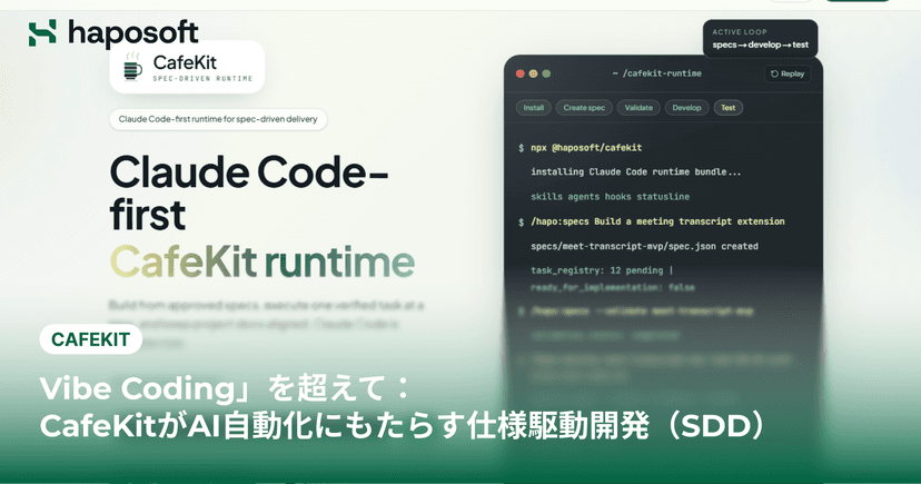 cafekit-spec-driven-development-ai-automation