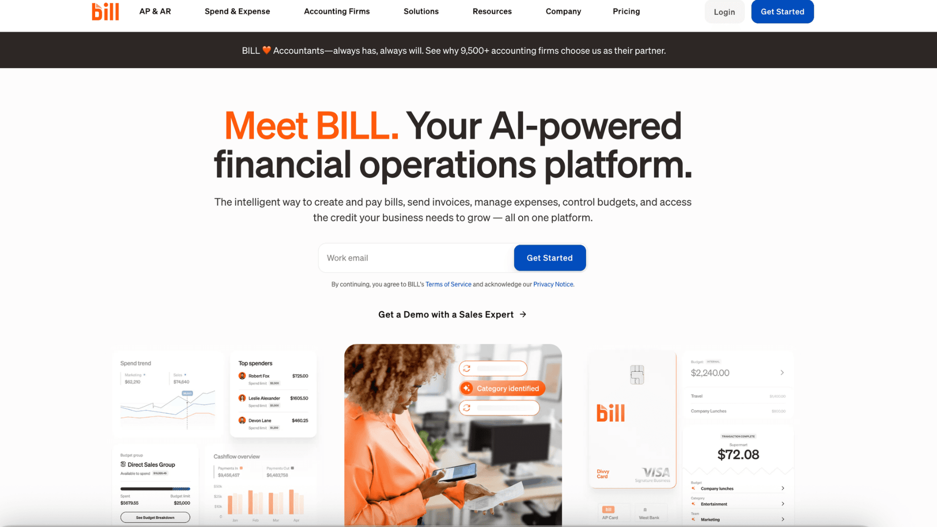 AI エージェント事例: Bill